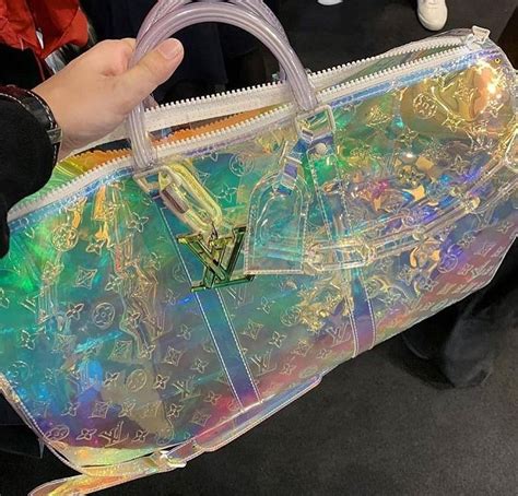 iridescent louis vuitton duffle bag|Louis Vuitton cappucin bag.